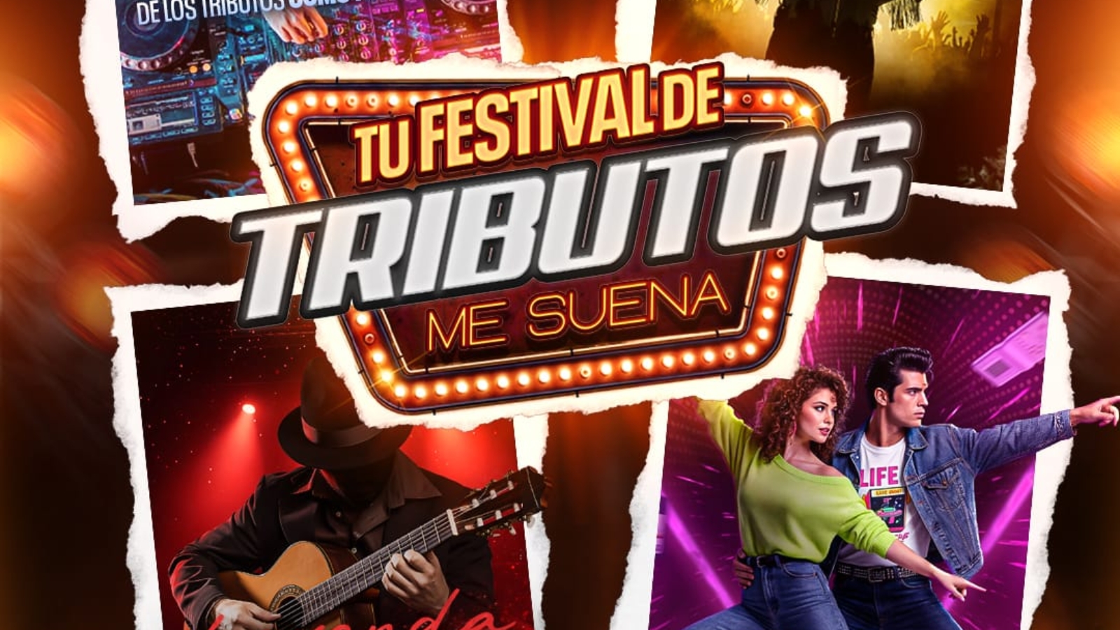 tu festival de tributos me suena, dj ochentero contratacion emedemusica